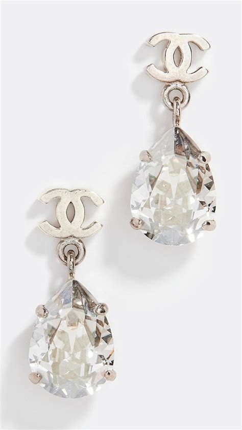 chanel earrings shopbop